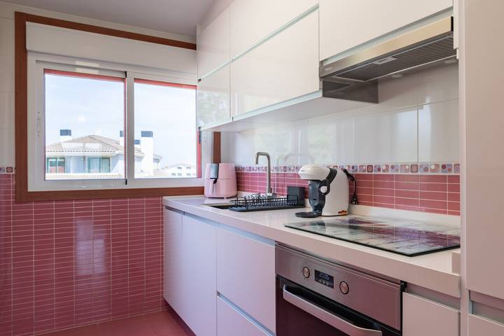 Hel lägenhet, Penthouse in Palmeira with Sea Views, Shared Pool, Tennis Court and Wi-Fi in Ribeira, Rías Baixas