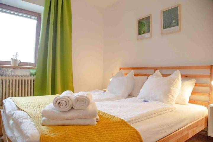 Ferienwohnung für 16 Personen, mit Garten und Ausblick, mit Haustier