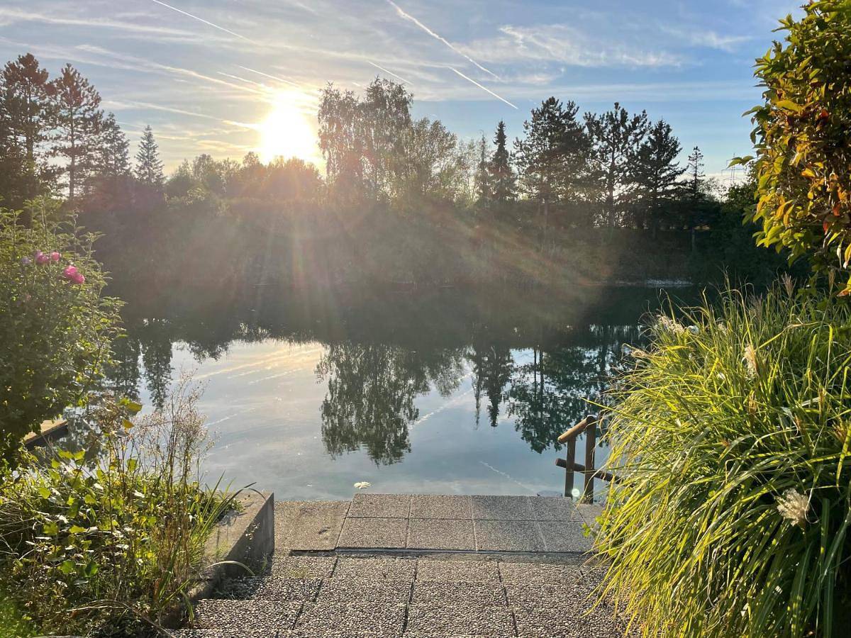 Das Haus am See - der idyllische Privatsee nahe Wien in Bezirk Tulln