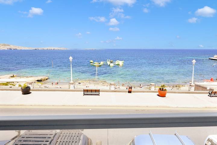 Apartamento de férias para 6 pessoas, com varanda e vista para o mar e ainda piscina infantil, adaptado a crianças - 1