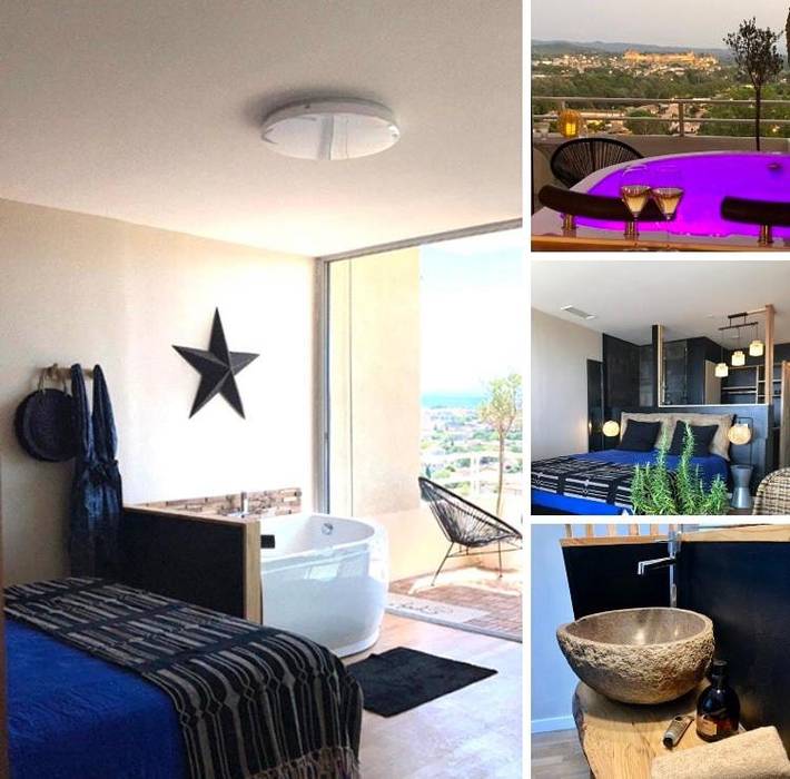 Chambre d’hôte pour 2 personnes, avec terrasse et vue, animaux acceptés à Carcassonne - 3