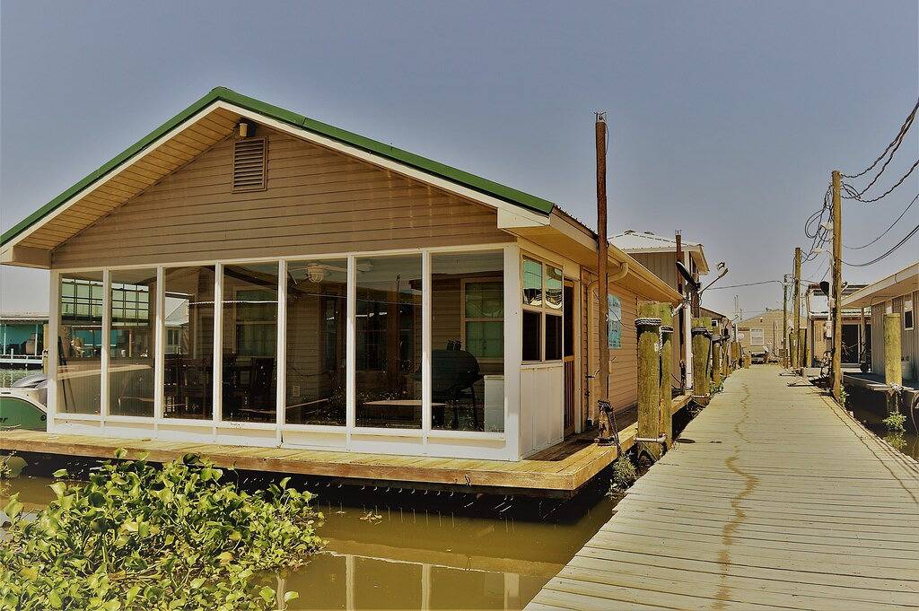 Hausboot in Venedig Marina in Plaquemines Parish