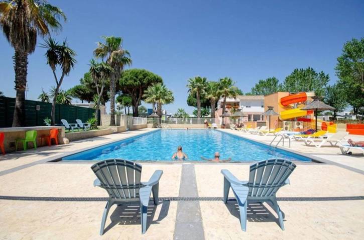 Camping pour 6 personnes, avec Bassin pour enfant et Piscine au Grau-d'Agde - 2