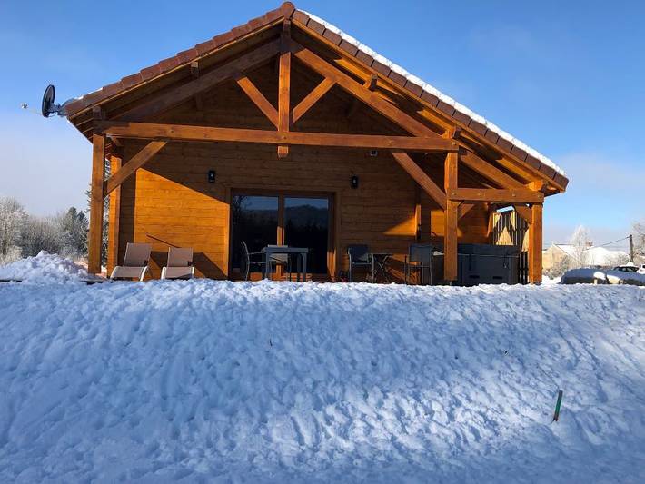 Maison de vacances pour 6 personnes, avec Jacuzzi ainsi que Terrasse et Jardin en Franche-Comté