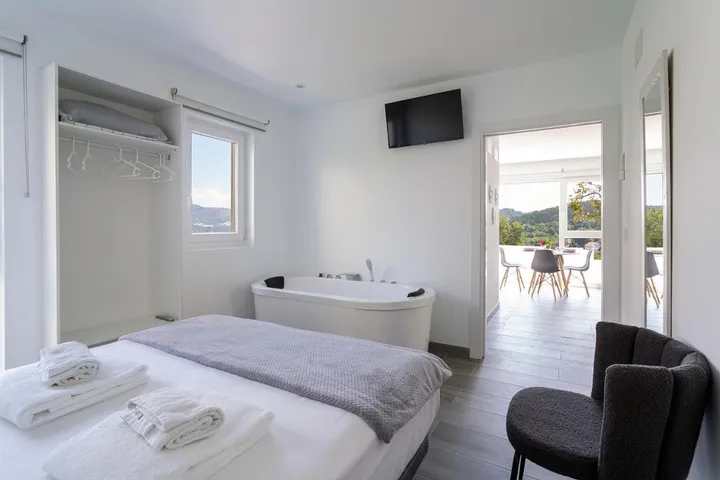 Apartamento de vacaciones para 4 personas, con jardín y vistas, Se admiten mascotas - 1