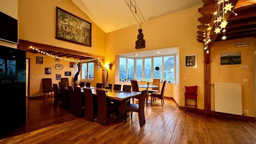 Maison de vacances pour 15 personnes, avec vue et jardin