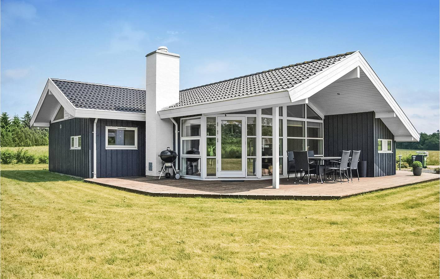 Ferienhaus für 6 Personen mit Whirlpool in Ikast-Brande