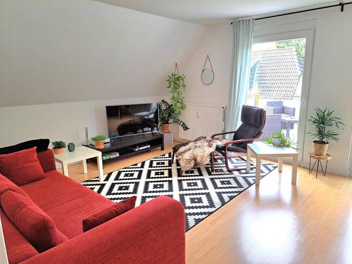 Ferienwohnung für 5 Personen, mit Terrasse und Ausblick in Rosengarten - 4