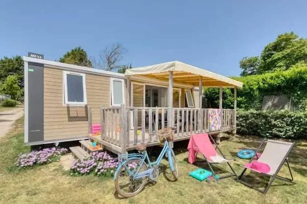 Mobil-home Confort - 3 chambres - Grande terrasse - 34m² 6 personnes in Ploemeur, Côte des Mégalithes