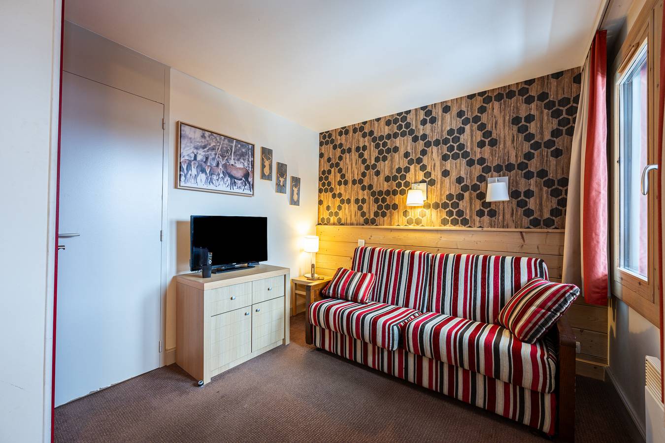 Appartement entier, Appartement 'Séjour À La Montagne - Soldanelle' avec vue sur la montagne et balcon in La Plagne, La Plagne-Tarentaise
