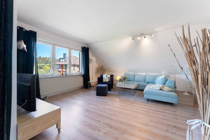 Hel lägenhet, Apartment 'Haus 'am Redder'' with Balcony and Wi-Fi in Flintbek, Kreis Rendsburg-Eckernförde