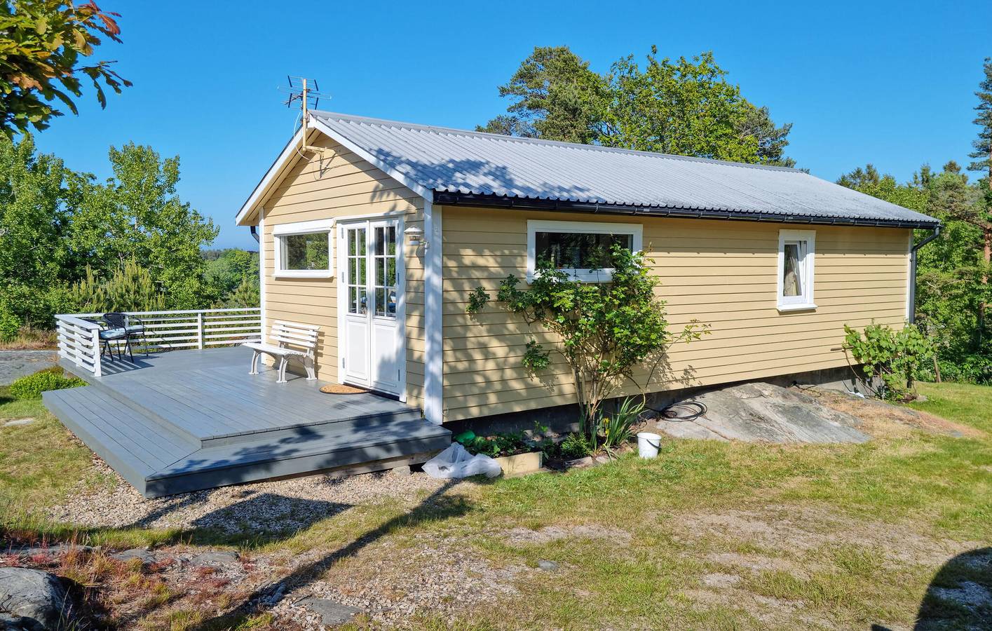 Feriehus for 7 personer med terrasse in Lillesand 