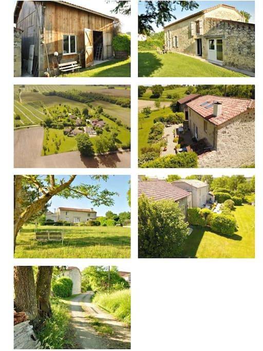 Location de vacances pour 15 personnes, avec vue ainsi que piscine et jardin, animaux acceptés à Moncrabeau - 4