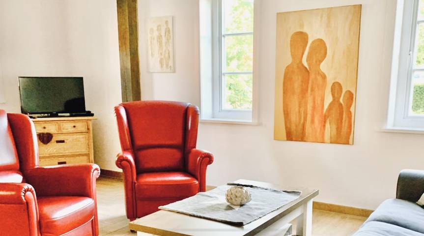 Ganze Ferienwohnung, Appartement/Fewo, Dusche und Badewanne, 2 Schlafr. in Eyendorf, Nordheide