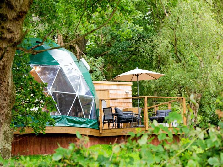 Chalet para 4 personas, con jardín - 1