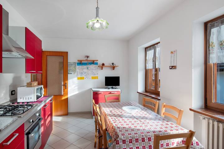 Gîte pour 7 personnes, avec jardin, animaux acceptés à Falcade