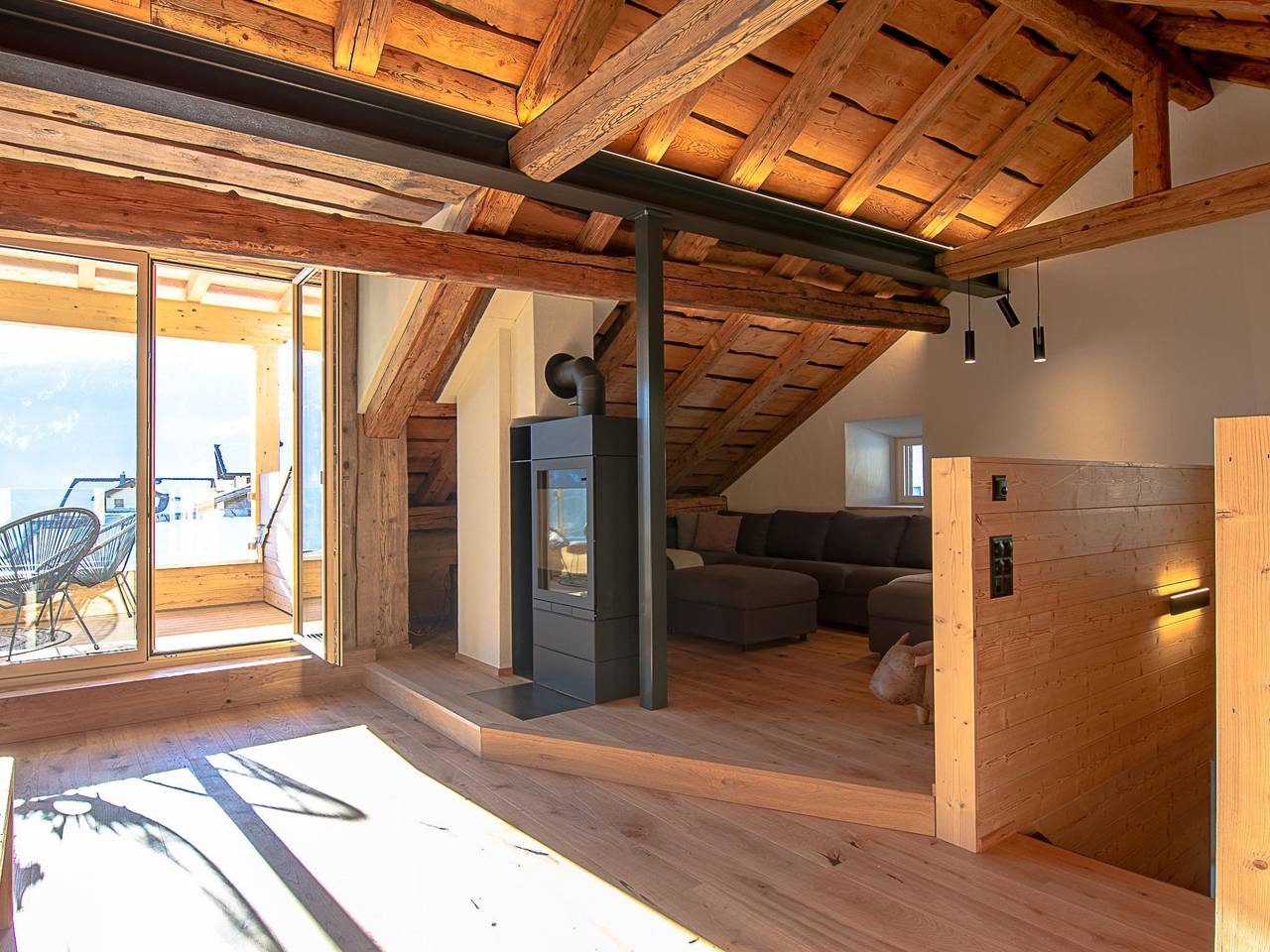Apartamento entero, Ferienhaus Tgioc in Vaz/Obervaz, Plessur alps