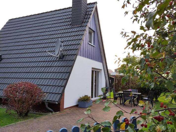 Ferienhaus für 4 Personen, mit Garten