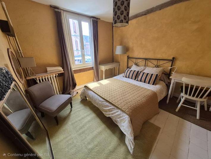 Gîte pour 2 personnes, avec terrasse ainsi que jardin et vue à Bernay - 4