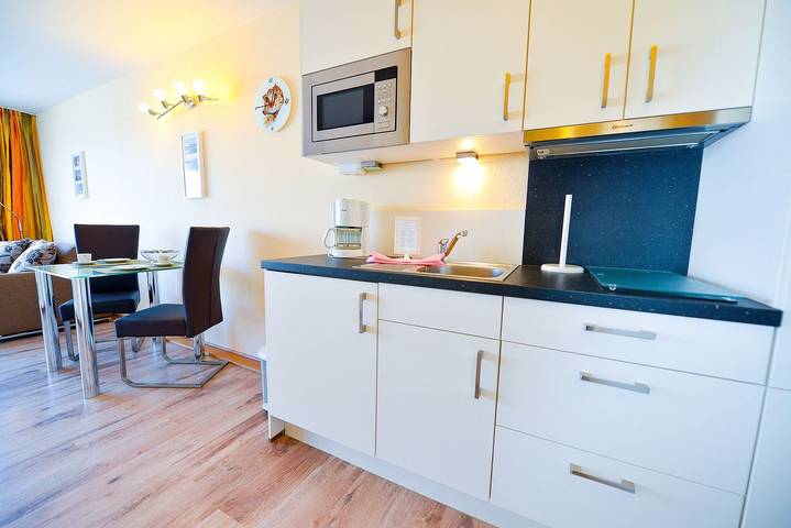 Ferienwohnung für 2 Personen, mit Balkon und Sauna sowie Balkon/Terrasse in Sahlenburg - 3