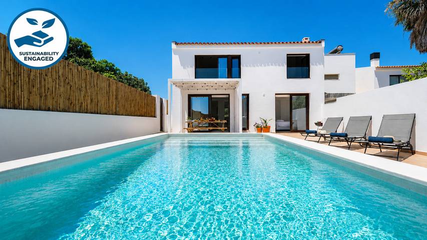 Villa voor 8 personen, met terras in Lagoa