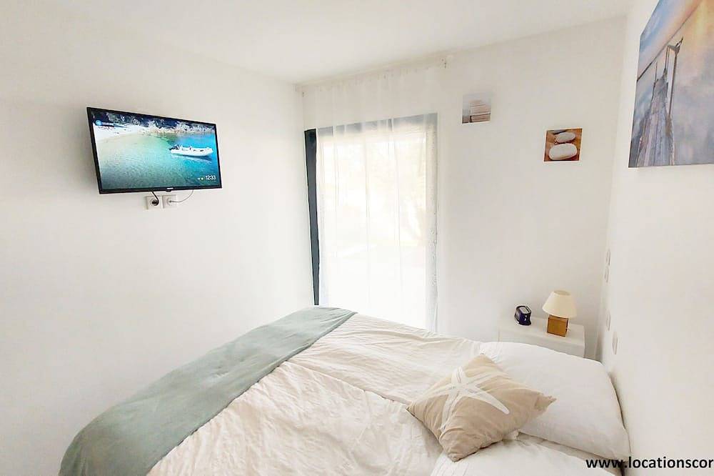 Appartamento intero, T4 nove 80 m2 vista mare, aria condizionata, terrazza + giardino, spiagge nelle vicinanze, Wifi in Saint-Florent, Calvi e dintorni