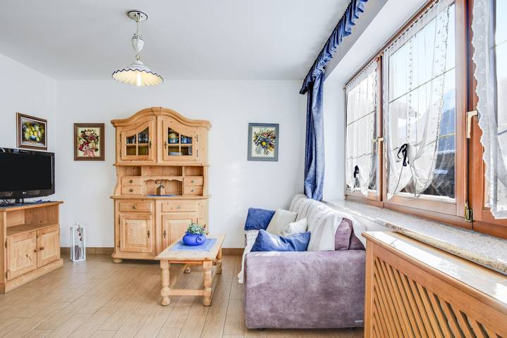 Ferienwohnung für 6 Personen, mit Garten und Balkon in Canazei - 3