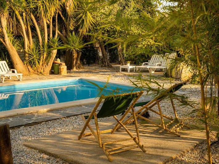 Pousada para 2 pessoas, com jardim e vista e ainda piscina no Alentejo