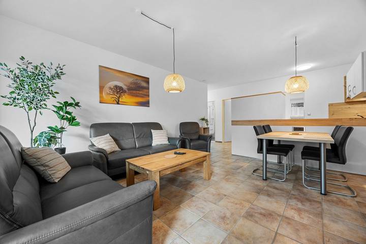 Ferienwohnung für 4 Personen, mit Garten und Balkon, mit Haustier in Hooksiel