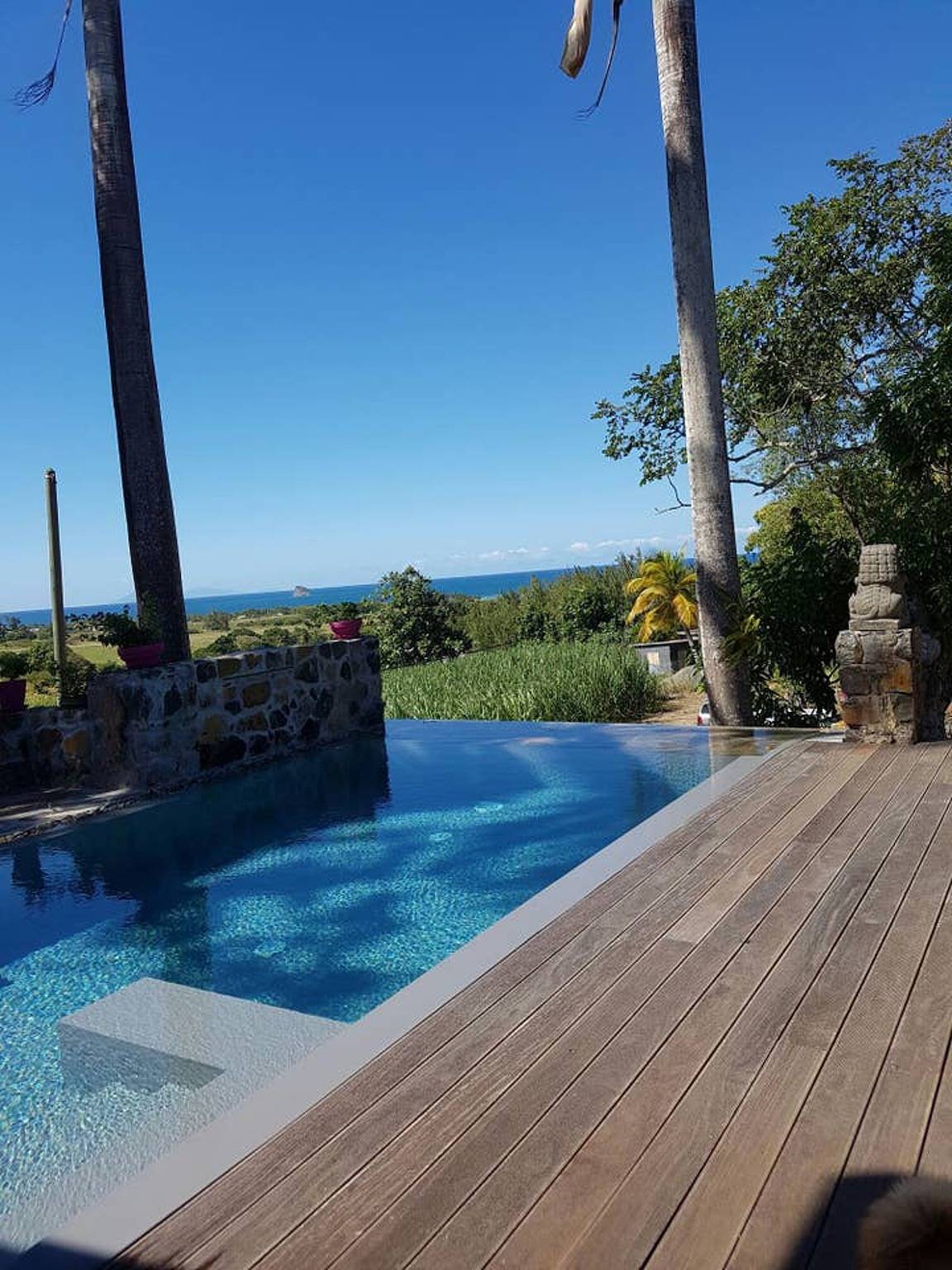 Villa with pool and sea view - Sainte Rose in Sainte-Rose, Guadeloupe (Caribbean)