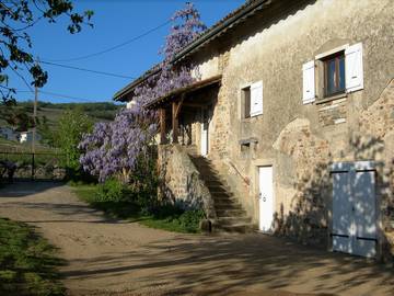 Gîte pour 15 personnes, avec jardin ainsi que piscine et terrasse, animaux acceptés dans Rhône