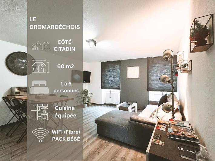 Apartamento de vacaciones para 6 personas, con vistas, Familias con niños - 1