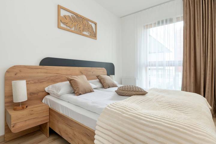 Ganze Wohnung, Spacious Apartment | Balcony, Gym, Parking. in Danzig, Zatoka Gdańska