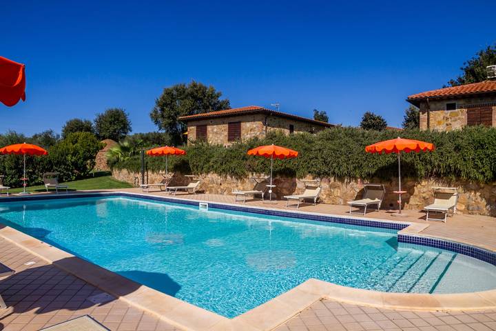 Appartamento per 5 persone, con giardino, con animali domestici a Magliano in Toscana