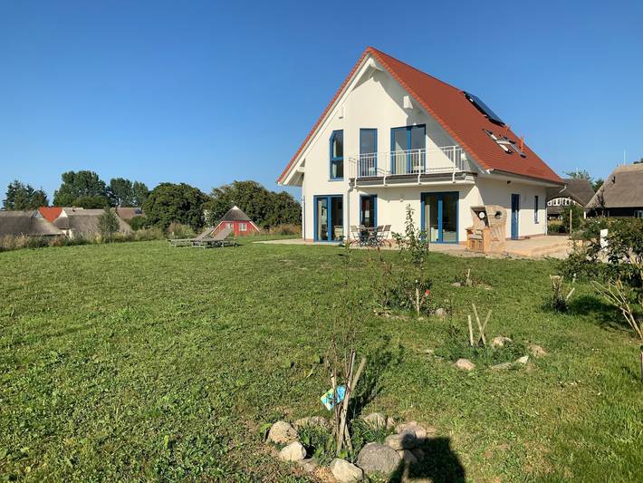Ferienhaus mit Meerblick für 5 Personen, mit Garten und Ausblick sowie Sauna