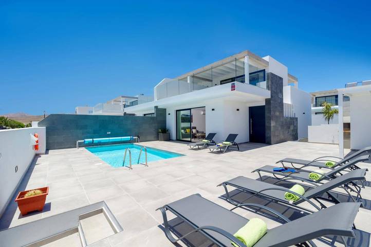 Villa für 6 Personen mit Garten in Puerto Calero, Yaiza