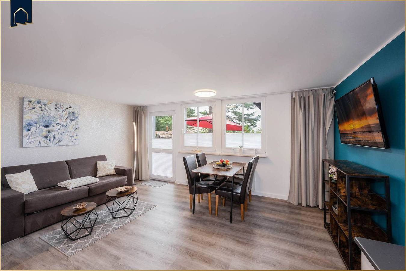 Ganze Wohnung, Gemütliches Ferienhaus in Korswandt mit Garten & Wlan – ideal für Paare in Gothensee, Korswandt