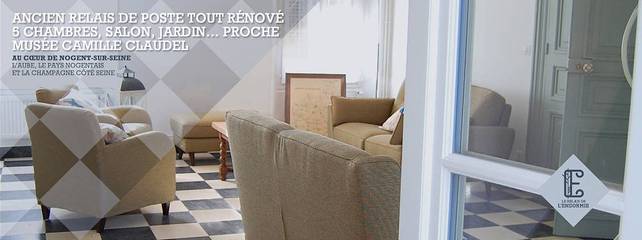 Chambre d’hôte pour 2 personnes, avec jardin à Nogent-sur-Seine