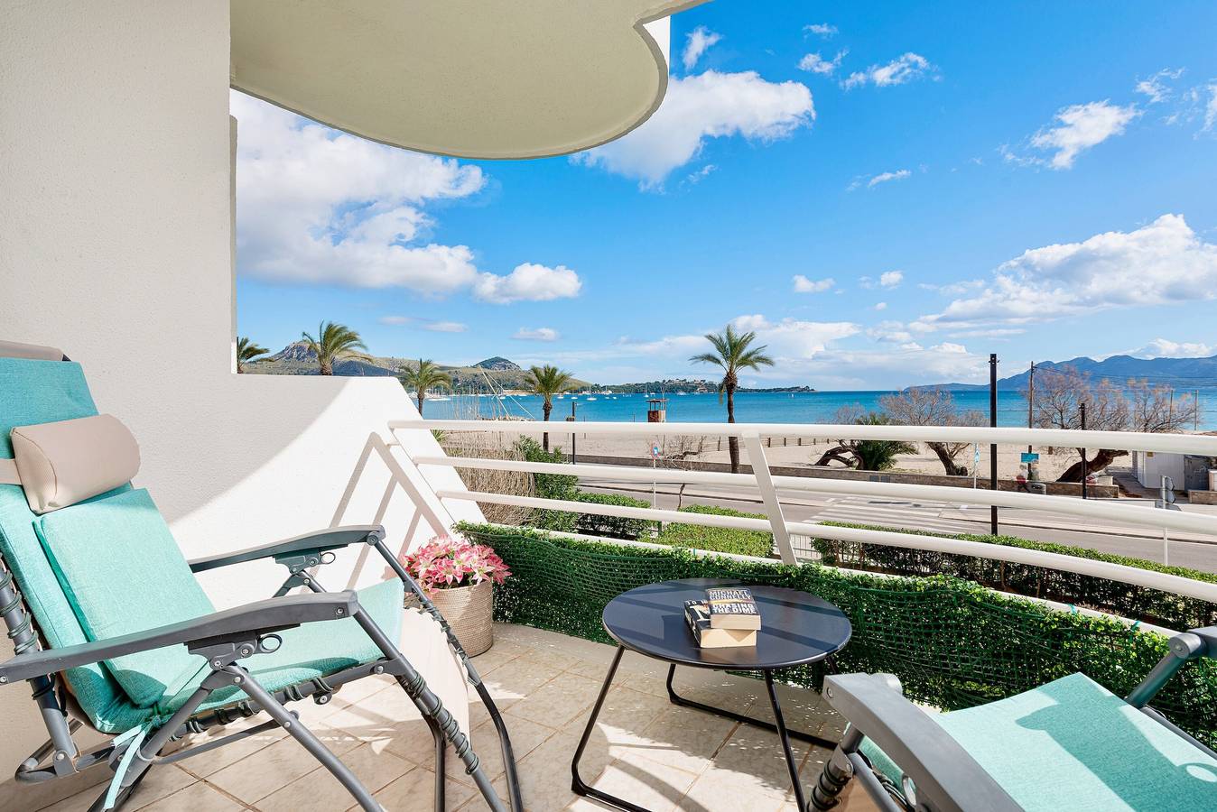 Ancora – Apartment in erster Reihe mit atemberaubender Aussicht in Port de Pollença, Pollença