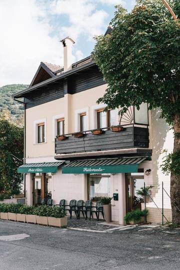 Hôtel pour 4 personnes, avec balcon et vue à Scanno