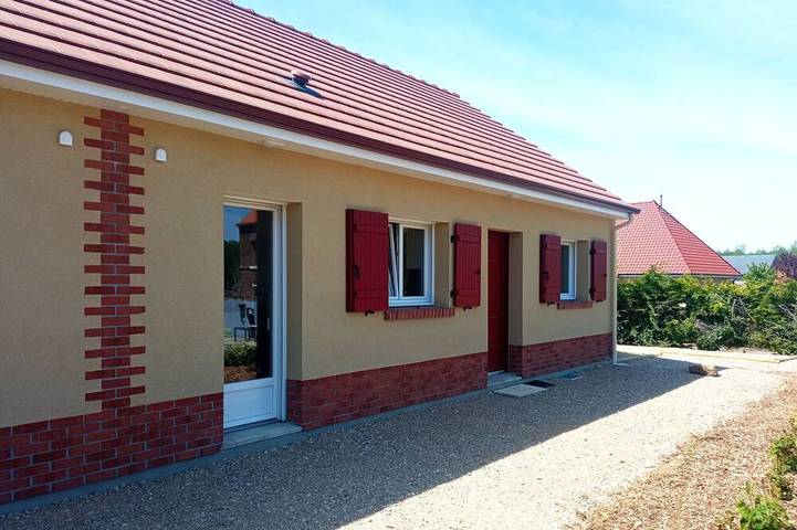 Maison de vacances pour 5 personnes, avec Terrasse et Jardin