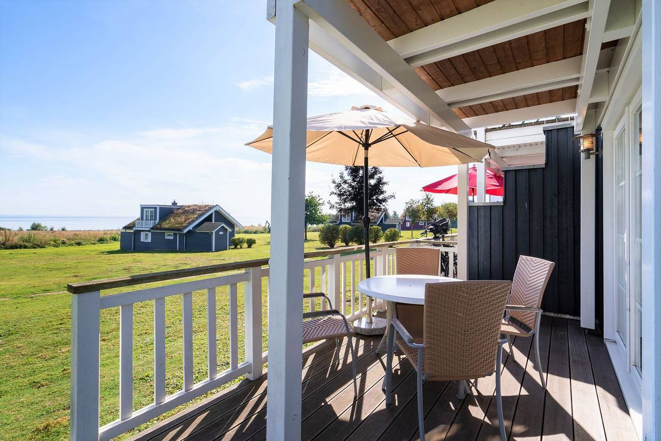 Meerblick Ferienhaus Strandhaus Krabbe in Hundestrand / Naturstrand, Sierksdorf