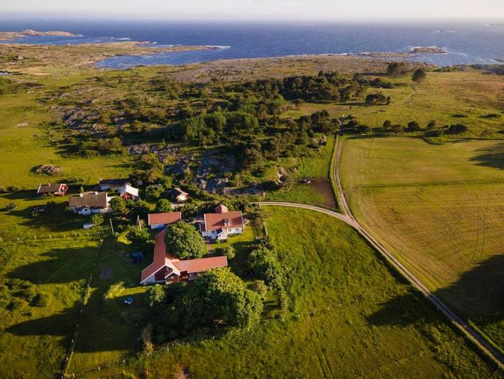 Feriehus for 4 personer, med Terrasse og Hage i tillegg til Utsikt i Hvaler 