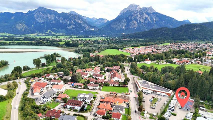 Apartament wakacyjny dla 6 osób, z sauna i widok w Füssen