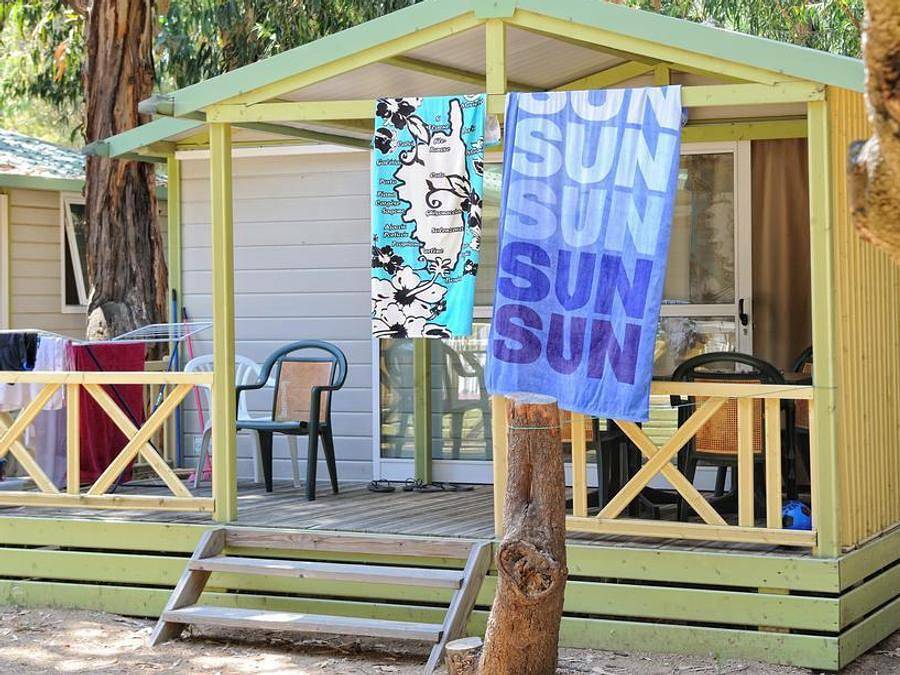 Camping de La Plage - Chalet 4 personen - Tonga in Aregno, Calvi und Umgebung