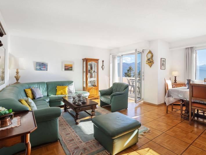 Gîte pour 4 personnes, avec balcon à Crans-Montana - 2