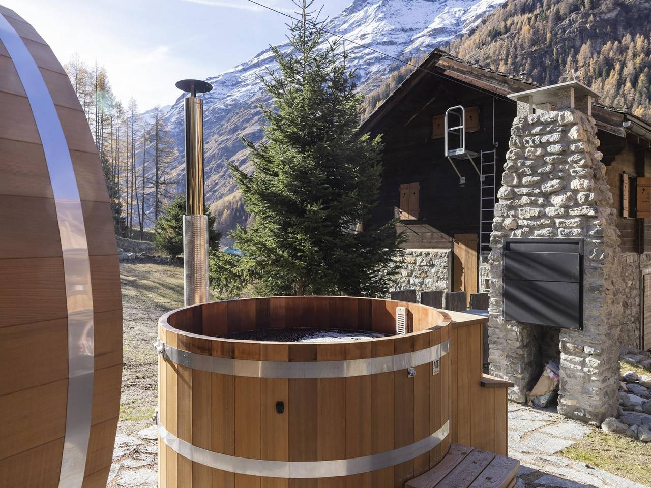 Ganze Wohnung, Luxuriöse Wohnung mit Sauna in Ayer (Anniviers), Anniviers