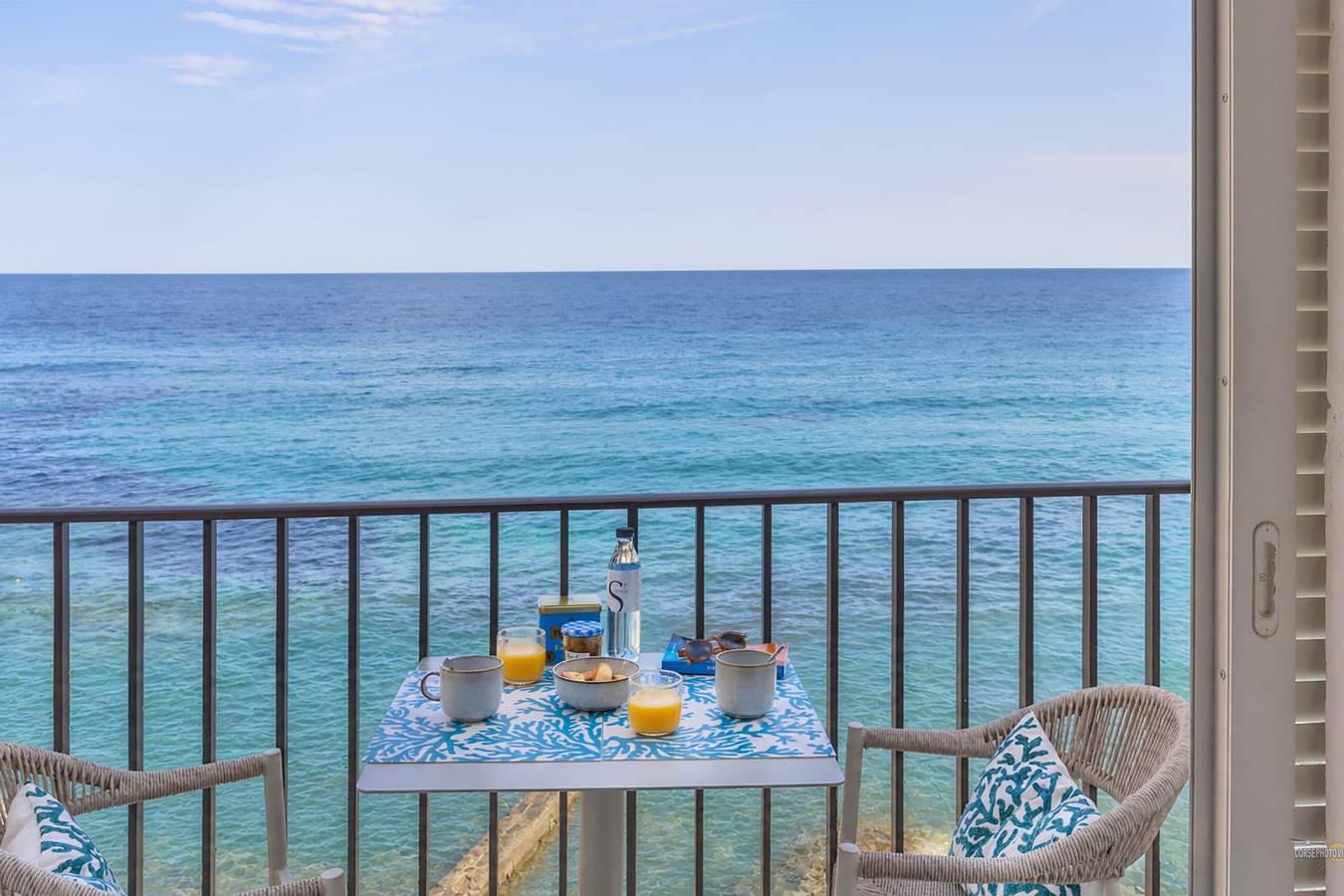 Monolocale intero, U Mare in Casa – Studio vue mer avec accès direct au littoral à Erbalunga in Erbalunga, Brando