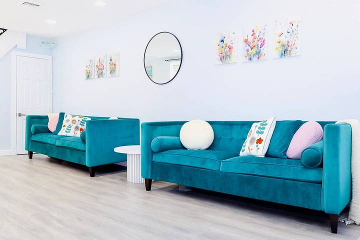 Log cabin for 8 people, with balcony - 1