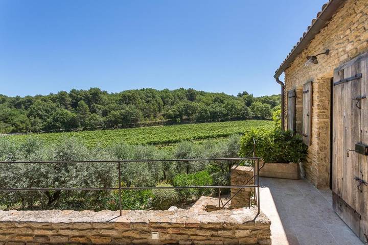 Chambre d’hôte pour 2 personnes, avec piscine et sauna ainsi que vue et jardin dans le Luberon - 3